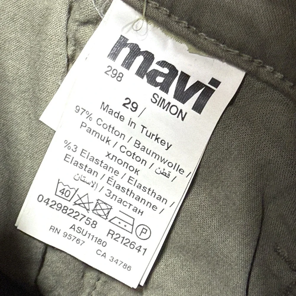 Mavi Jeans‎ Shorts Mens 29 Simon Sage Twill Chino Stretch Classic 9